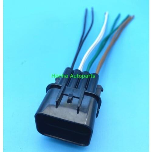 Free Shipping 8 Pin PB621-08020 Auto Vehicle Wire Plug Automotive Connector Lamp Headlight Socket For Audi BMW Ford with wires