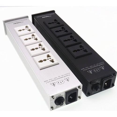 AC2.2 Power Filter Purifier Socket 1500W HiFi Dvanced Audio Power Strip Plug PSU New
