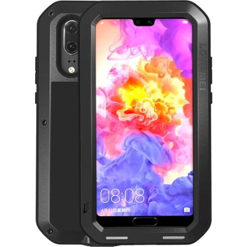 Aluminum Metal Case For Huawei P30 Pro P20 Lite Shockproof 360 Full Body Protective Gorilla Glass Cover Huawei P30 Pro Case P 30