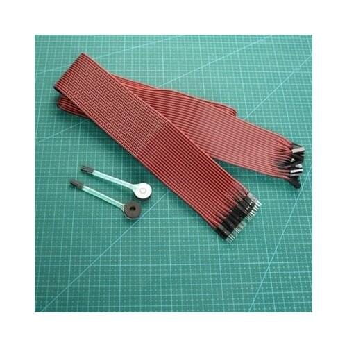 Auto-leveling force sensitive resistor sensor