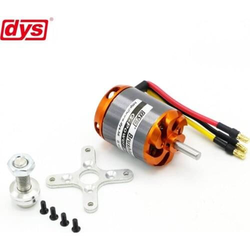 DYS D3548 3548 790KV 900KV 1100KV Brushless Motor 3-5S 35*48MM 156g For Mini Multicopters RC Plane Helicopter