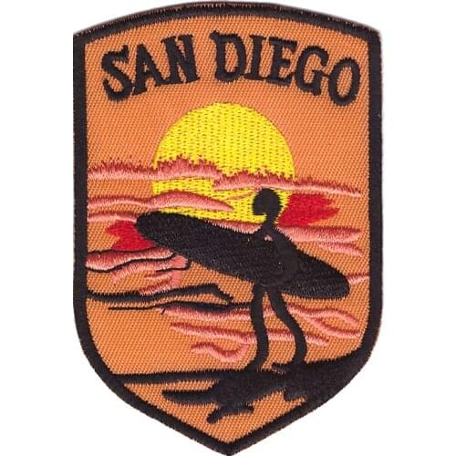San Diego Embroidered Vintage Style Patch Badge Emblem Suitable for all kinds of clothes and trousers