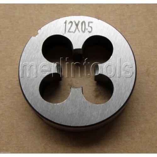 M12 x 0.5 0.75 1.0 1.25 1.5 1.75 Metric Right hand Die