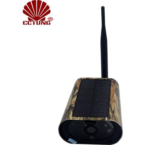 WIFI Mobile Solar Trail Camera with Solar Panel as Battery Charging 1080P HD Image Video Free APP Remote Control IP65 Waterproof