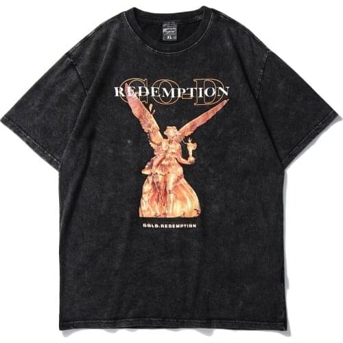 ZhuZunZhe HipHop Black Distressed T Shirt Men 2021 Dark Streetwear Tshirt Harajuku Summer Short Sleeve T-Shirt Cotton Loose Tops