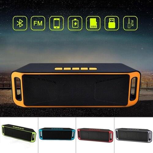 2020 New Arrival Wireless Bluetooth Speaker USB Flash FM Radio Stereo MP3 Player Support TF Card r20