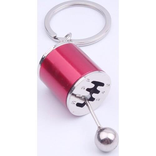 New Trinket Speed Removable Transmission Gearshift Metal Gear Shift Unisex Car Keychain Gearbox Key Ring Accessories