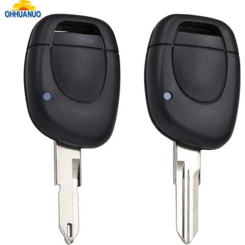 1 Button Replacement Shell Remote Car Key Case Fob For Renault Megane Dacia Modus Espace Duster Clio VAC102 NE72 Blade