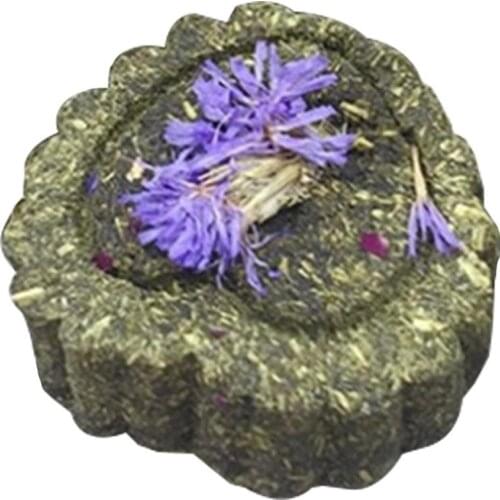 Legendog 1pc Bite Resistant Hamster Chew Toy Flower Decor Hamster Teething Toy Small Animal Chew Toy Pet Supplies Random Color