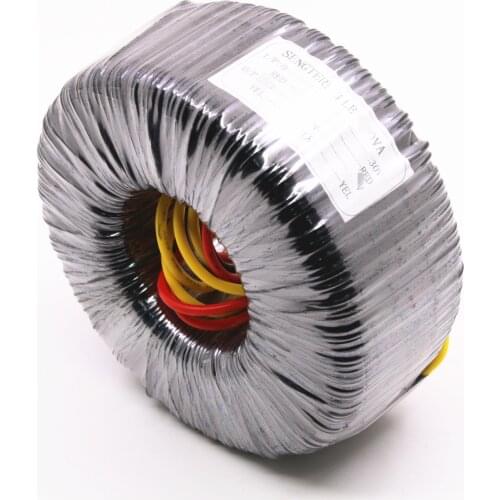 100W pure copper toroidal transformer Output 0-AC18V (2A), 0-AC38V (2A) power transformer