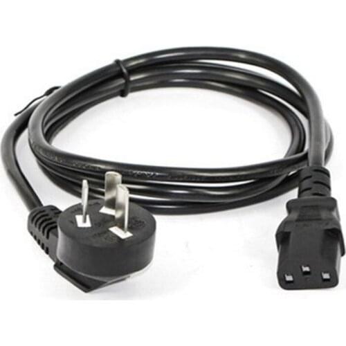 5ft/National Standard pin tail 10A three-core IEC320C13 chassis PDU power cord three plugs to connect to the compute