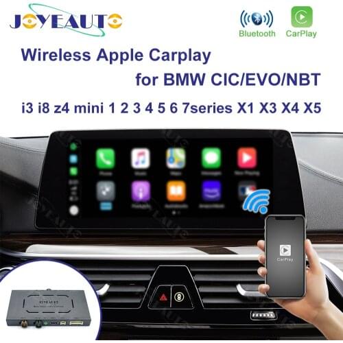 Joyeauto Wireless Apple Carplay for BMW CIC NBT EVO 1 2 3 4 5 7 Series X1 X3 X4 X5 X6 MINI i3 i8 z4 Android Auto Mirror Car play