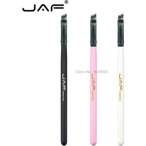 By DHL 200pcs JAF Angled eyebrow brush synthetic hair professional makeup brushes eye brow make up tool