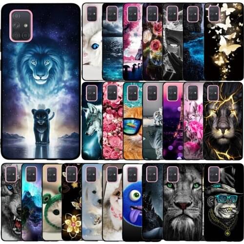 Case For Samsung A71 Case Soft Silicone Back Cover Phone Case For Samsung Galaxy A71 GalaxyA71 A 71 SM-A715F A715 A715F Cartoon