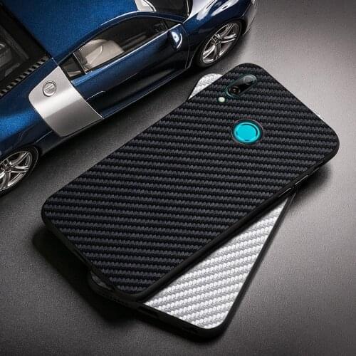 Carbon Fiber Case For Huawei P Smart 2019 2018 Z Case Silicon Huawei Nova 5T 3 5i Mate 10 20 30 P40 Lite Pro Y8P Enjoy Covers