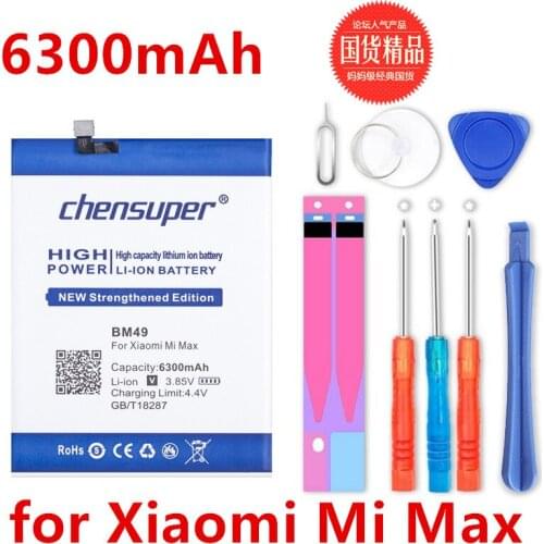 Аккумуляторы для телефонов Xiaomi Mi Max 2 Chensuper China At AliExpress