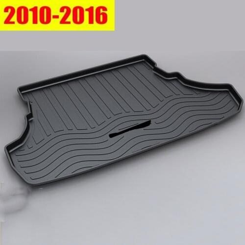 For Mitsubishi Lancer 2011-2016 1pcs Rear Trunk Liner Cargo Mat Car Cover Mat