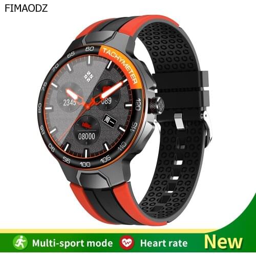 FIMOADZ Smart Watch Men IP68 Waterproof Professional sports mode Smartwatch Heart Rate Blood Pressure Monitoring for Android Ios