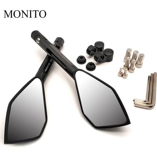 Hot CNC Motorcycle Accessories Rearview Side Mirror Blind Spot Mirror For Honda CBR1000RR CBR900RR fireblade CBR1100XX BLACKBIRD