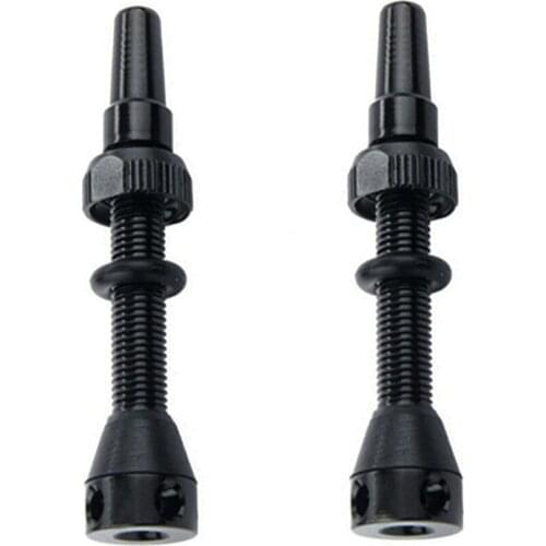 2PCS Vacuum Tire Valve Tubeless Air Valve For Road Bike Aluminum Alloy Valve Caps Are Used For Road Bikes And MTB Tubeless Tire