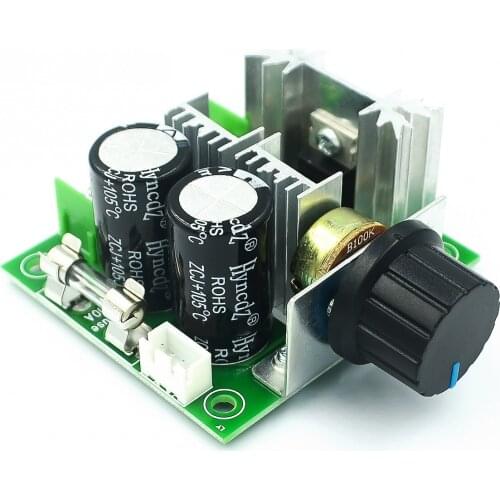 12V-40V 10A 13khz Pulse Width Modulation Module 12V - 40V PWM DC Motor Speed Regulator Controller Switch Black Module