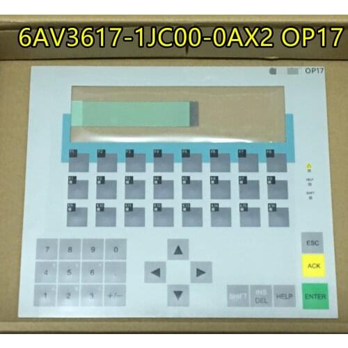 NEW 6AV3617-1JC00-0AX2 OP17 Membrane Keypad Switch for 6AV3 617-1JC00-0AX2 OP17 Membrane Keyboard