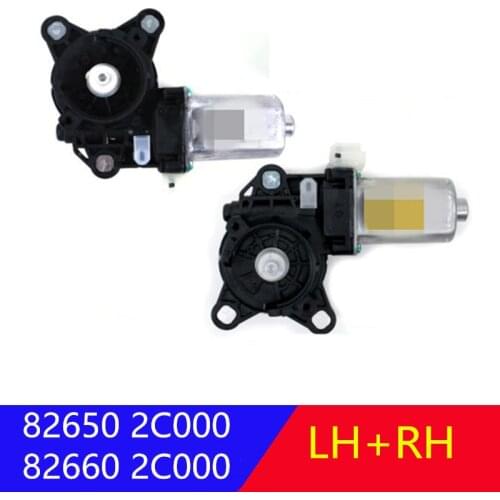 2PCS Genuine Power Window Motor front left and right for hyundai Tiburon coupe 2003-2008 LH+RH 824502C000 824602C000