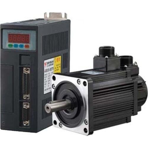 1.5KW 5Nm AC Servo Drive+Motor 220V 3000R/Min NEMA42 Servo Kit with 3M Cables for Medical Apparatus New 1 year warranty