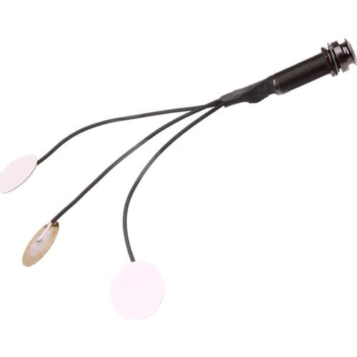 Kalimba Piezo Pickup Black with 6.35mm Plug for Percussion Lovers