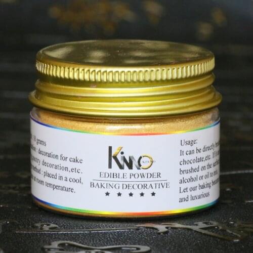 Edible Food Coloring Gold Food Powder 10g In Cake Decorations Baking Pastry Bread Colorantes Comestibles Baking Ingredients