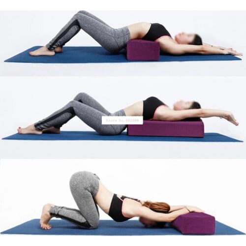 Pillow Cushion High Elasticity Sponge Strong Support Comfortable Yoga Mat Indoor Auxiliary Finesse Equipment