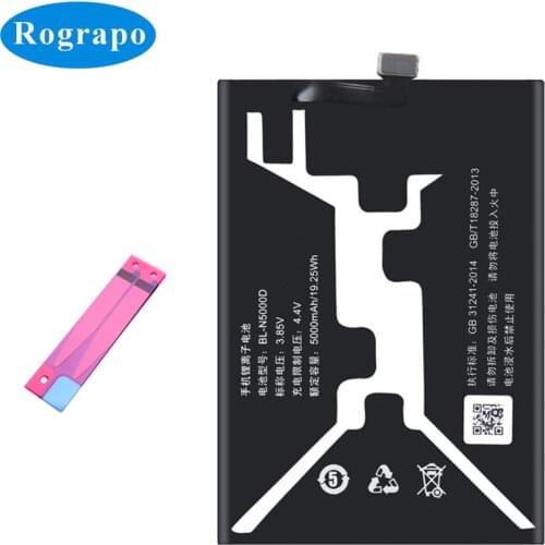 3.8V 5000mAh BL-N5000D Replacement Mobile Phone Battery For Highscreen Power Five Max