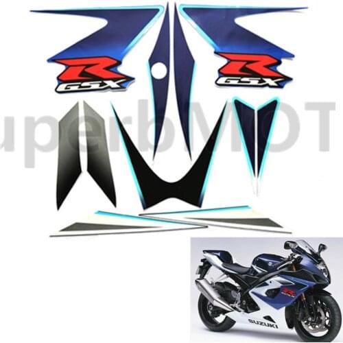 Motorcycle Reflective Fairing Sticker for suzuki GSXR1000 gsxr 1000 2005 2006 K5 Whole Car Sticker