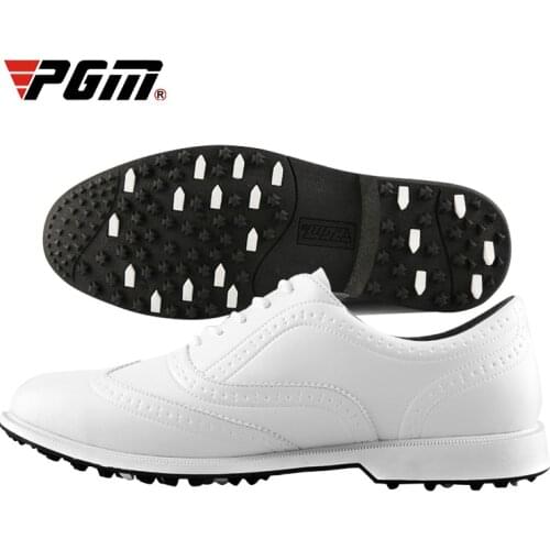 Ultralight Mens Golf Shoes Waterproof Leather Anti-Side Business Sports Sneakers Breathable Training Shoes D0841