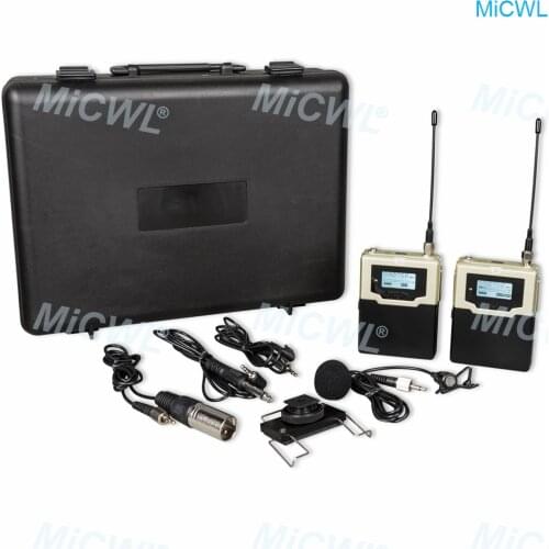 UWP V1 Digital Wireless DSLR Camera Lavalier Microphone System