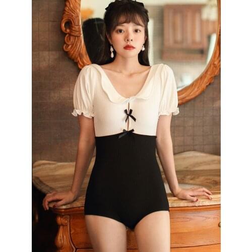 Plus Size Swimwear Ladies May Biquine Baths One Piece Suits Bath Woman Swimsuit Thongs Autumn New One-Piece For Women