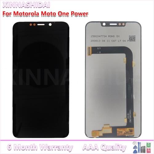 For Motorola Moto One Power LCD XT1942-1 XT1942-2 Display Touch Screen For Motorola Moto P30 LCD aaa quality