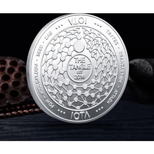 Gold/Silver Dogecoin Ada Cardano Bitcoin TRX QTUM IOTA Crypto Coin