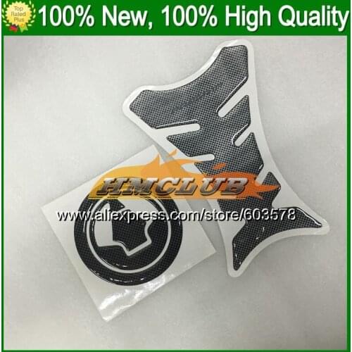 3D Carbon Fiber Tank Pad For KAWASAKI NINJA ZX6R 94 95 96 97 ZX-6R 6 R ZX 6R 1994 1995 1996 1997 CL218 3D Gas Cap sticker decals