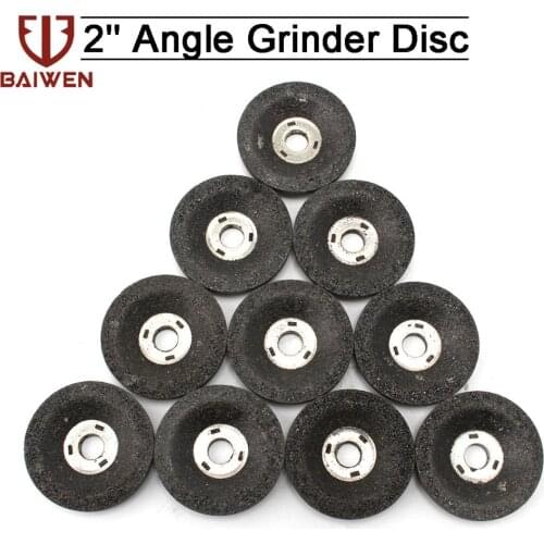 5/10/25Pcs 2inch Grinding Wheels Concave Abrasive Tools For 2-inch Mini Air Angle Grinder Polishing Metal Stone Wood Arbor 10mm