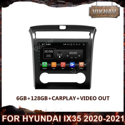 10.1 inch 6+128G 2 din Android Car Radio Multimedia Video Player Navigation GPS For Hyundai IX35 2020-2021 Head Unit Stereo