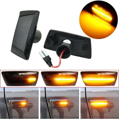 For Opel Insignia Astra H Corsa D Zafira B For Chevrolet Cruze Dynamic LED Turn Signal Side Marker Light