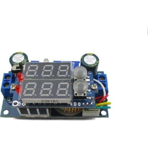 MPPT Solar Panel Controller 5A DC-DC Step-down CC/CV Charging Module LED Display
