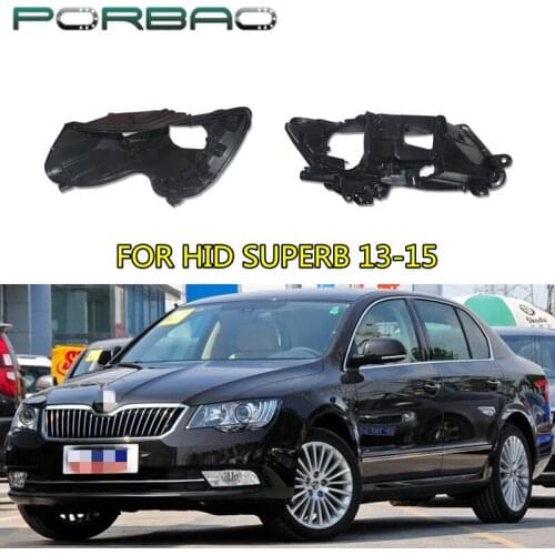Headlight housing base For SUPERB HID 2013-2015 Car rear base Replacement Headlight back base