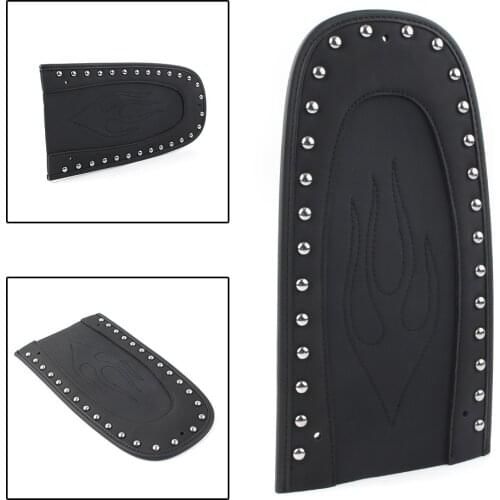 Motorbike Flame Seat Leather Rear Fender Bib for Harley Street Glide FLHX 2007 2008 2009 2010 2011 2012 2013 2014 2015 2016