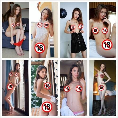 Wall Art Posters and Prints Blonde Girls Hot Body Sexy Model Mila Azul Picture Modern Canvas Paintings for Living Room Decor