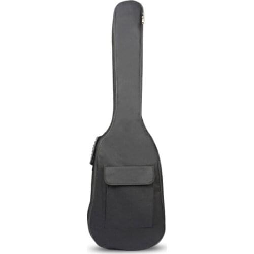 New Black Waterproof Double Straps Bass Backpack Gig Bag Case for Electric Bass Guitar 5Mm Thickness Sponge Padded