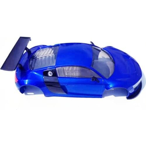 RC Car PVC Body Shell For DIY AUDI R8 1/28 RC MINID RWD 4WD AWD Racing Drift Model TH18434-SMT4