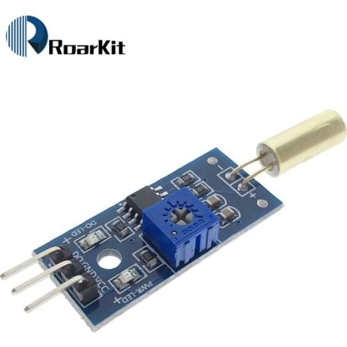 Smart Robot Tilt Vibration Sensor Module Vibration Switch Alarm Module for arduino Diy Kit