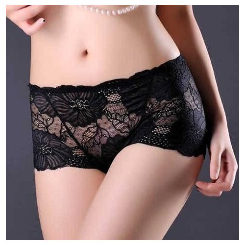Lace panties women panties High waist Plus Size female sexy underwear Butt Lift Lingerie Seamless briefs Underpants 3pcs/lot